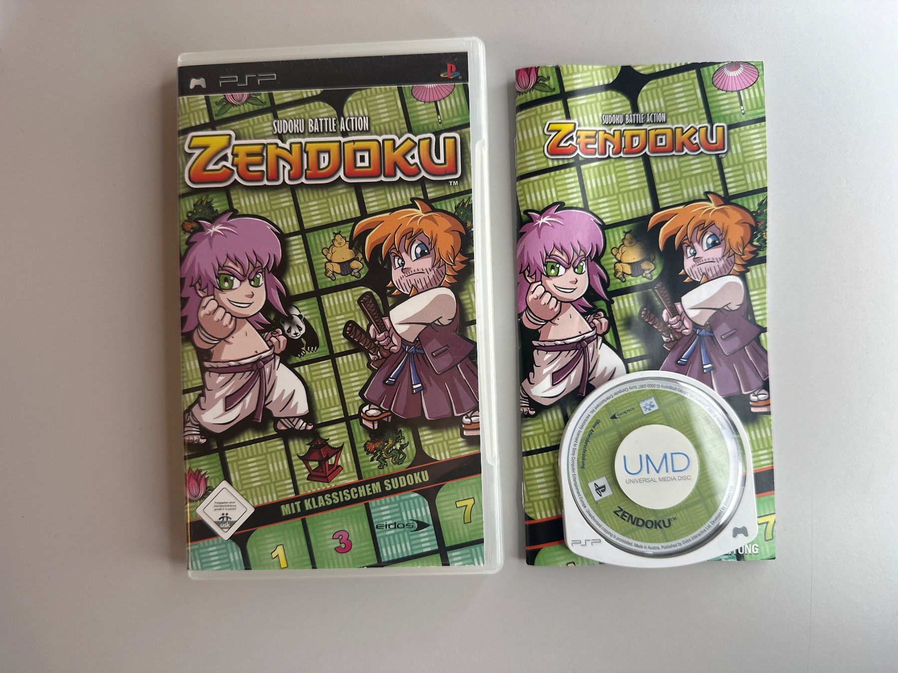 Sony Giochi: Sudoku Battle Action Zendoku - PSP – Usato da St.gallen venduto da taduz