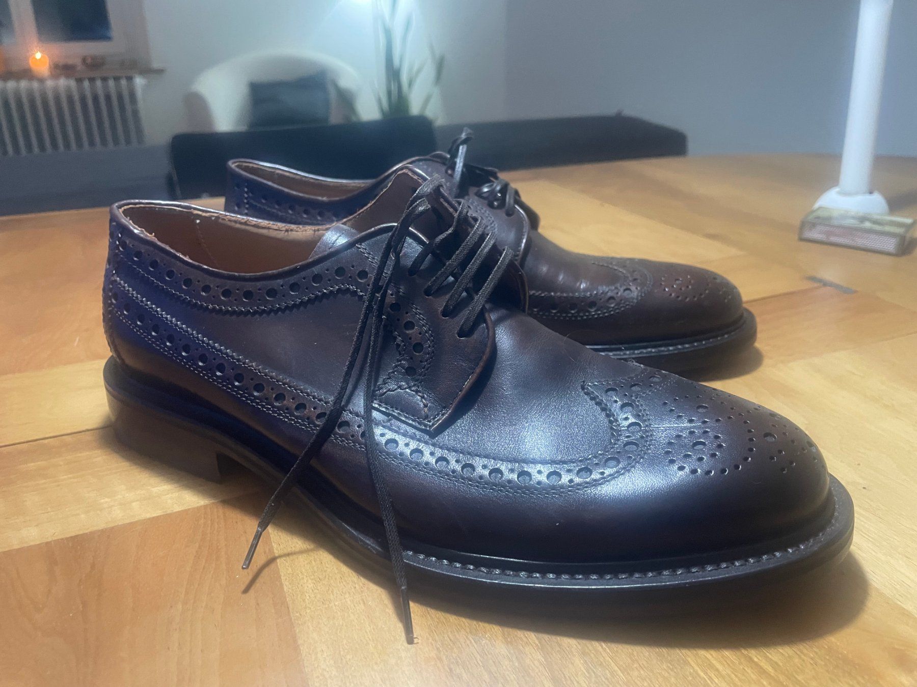 Navyboot Scarpe da uomo: Navyboot Lederschuhe Gr. 40 - NEU – Nuovo (secondo la descrizione) da Zürich venduto da Ralph123 2