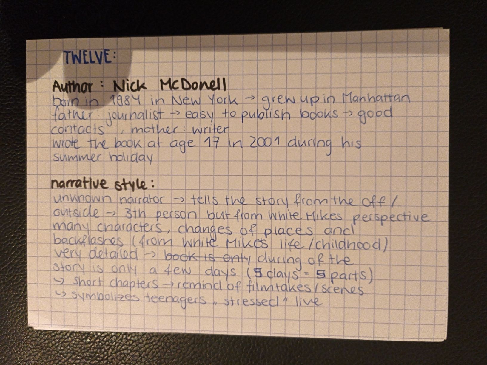 Libri: Nick McDonnell - Twelve - Reclam – Nuovo (secondo la descrizione) da Obfelden venduto da sel_7s58 2