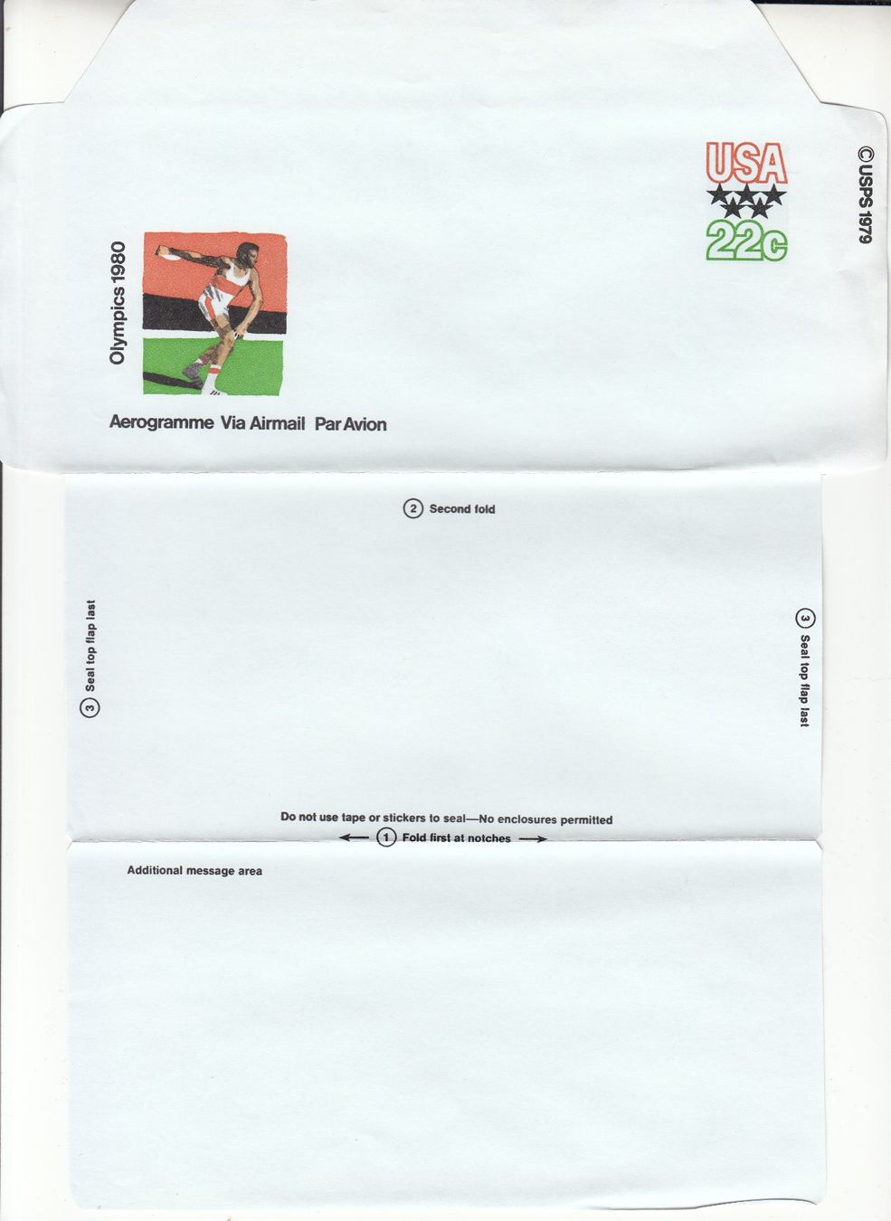 Tutti i francobolli: USA, Olympics 1980, 6-teilig – Usato da Bürglen TG venduto da StampGraf 1