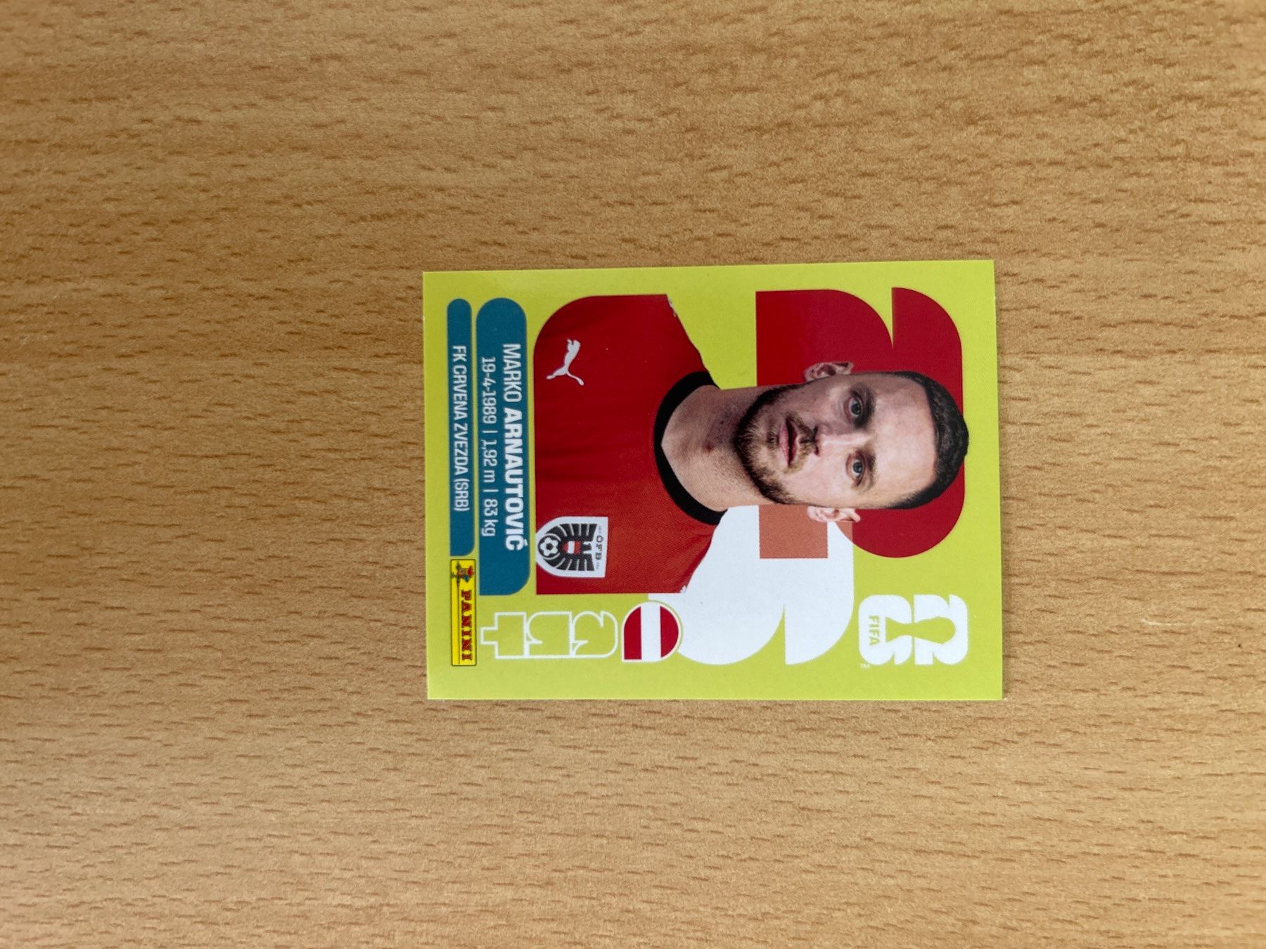 Panini Carte collezionabili: AUT 20 - Marko Arnautovic - Panini WM 2026 – Usato da Luzern venduto da edu_f6hx