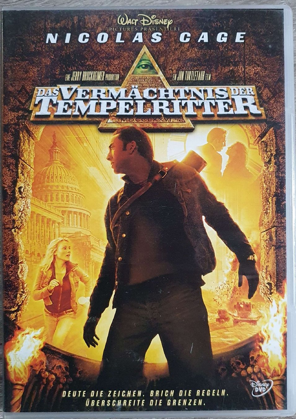 Tutti i DVDs: DVD Das Vermächtnis der Tempelritter Nicolas Cage – Usato da Solothurn venduto da Daniel_SO