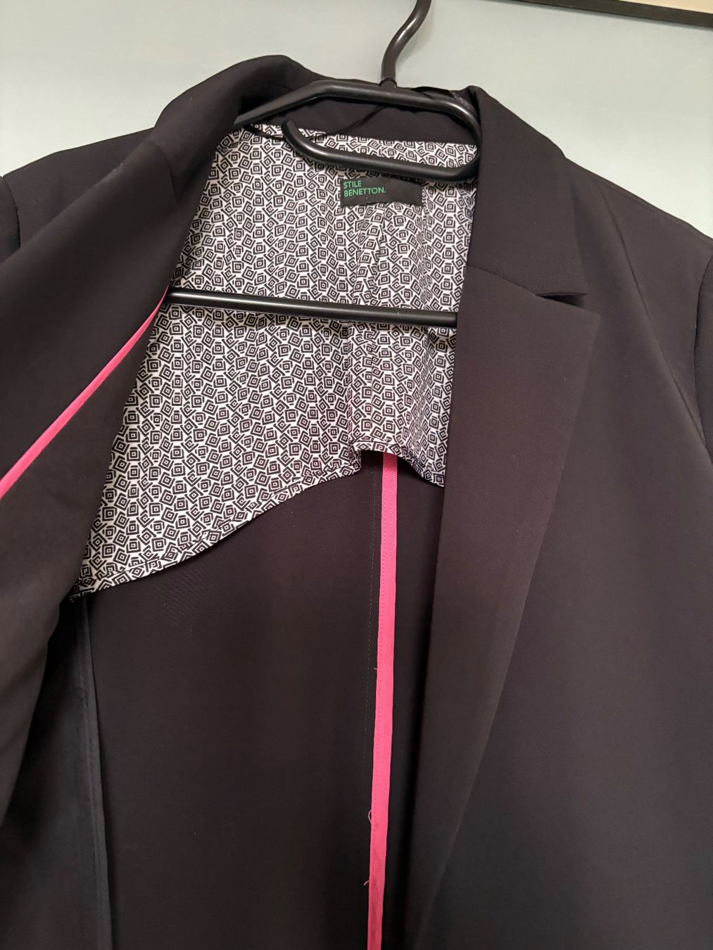 Benetton Giacche: Benetton Blazer, Schwarz, – Usato da Rümlang venduto da Jenni.21 2