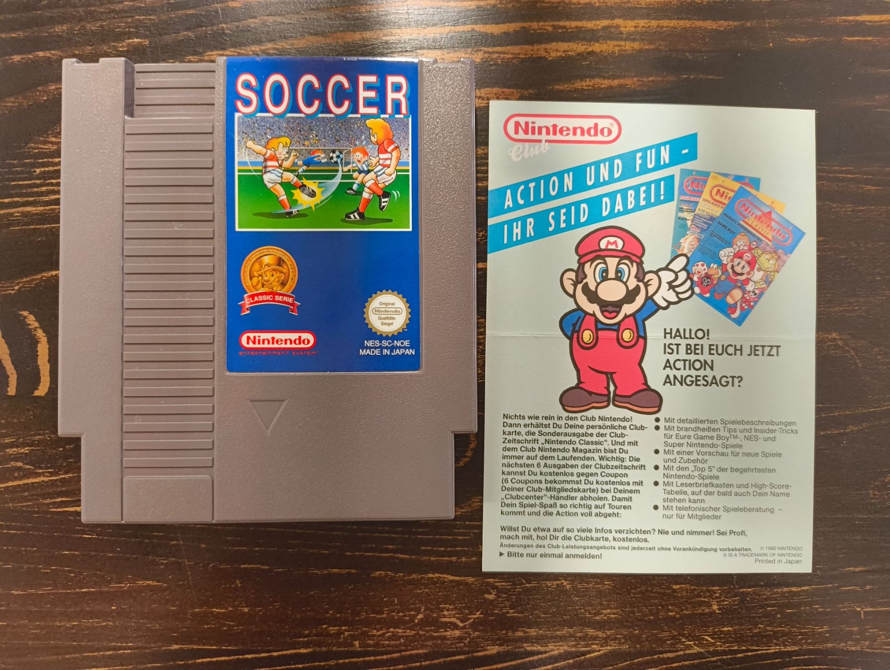 Nintendo Giochi: Soccer Nintendo NES – Usato da Giubiasco venduto da Ticinerd 2