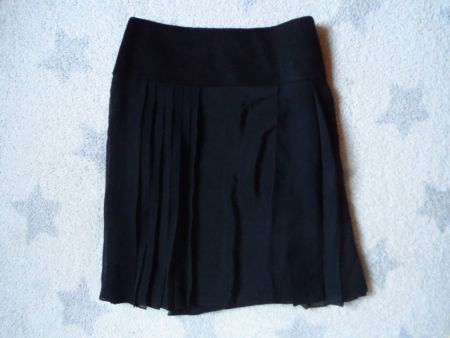 NEUWERTIGER SCHUMACHER Damen Rock-Wolle + Seide  NP 499.-
