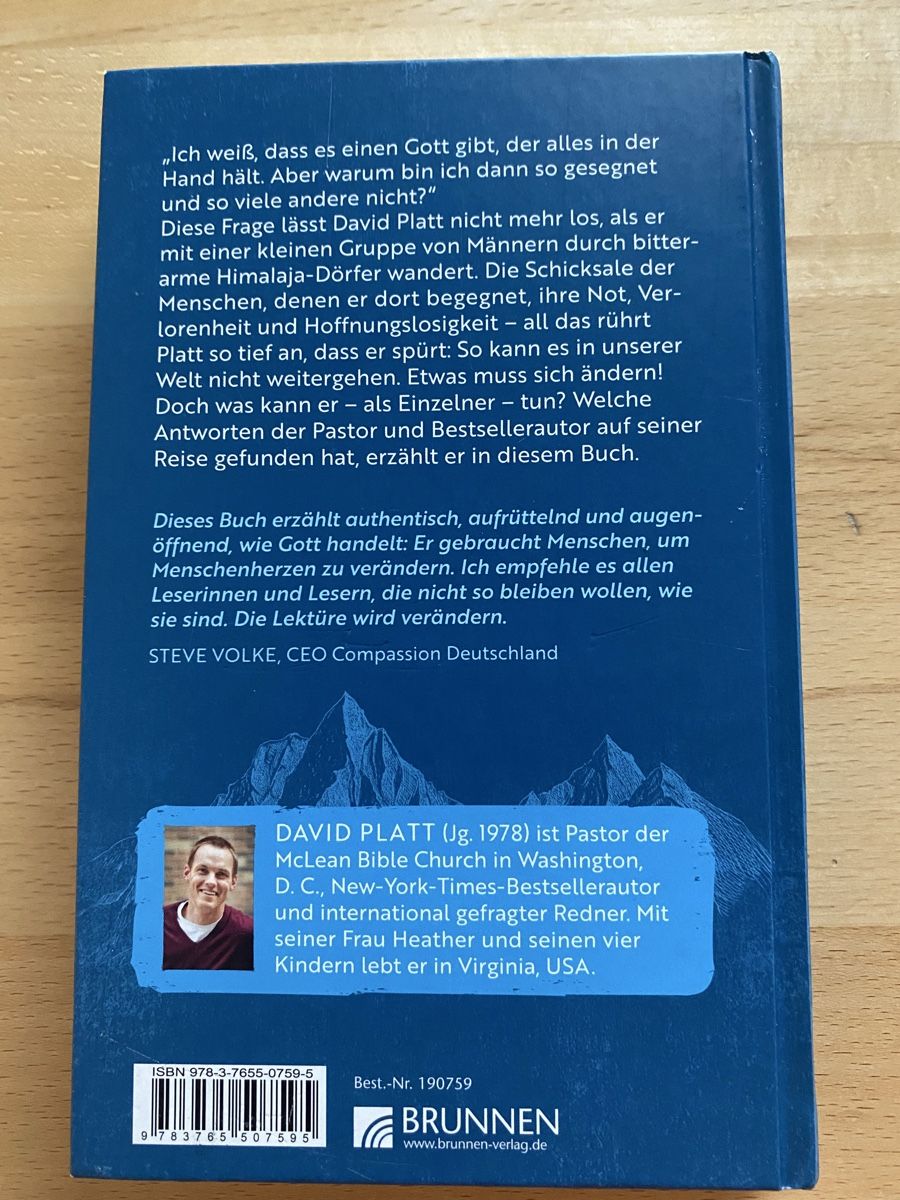 Libri: Etwas muss sich ändern - David Platt – Usato da Schwarzenburg venduto da Michellu 1