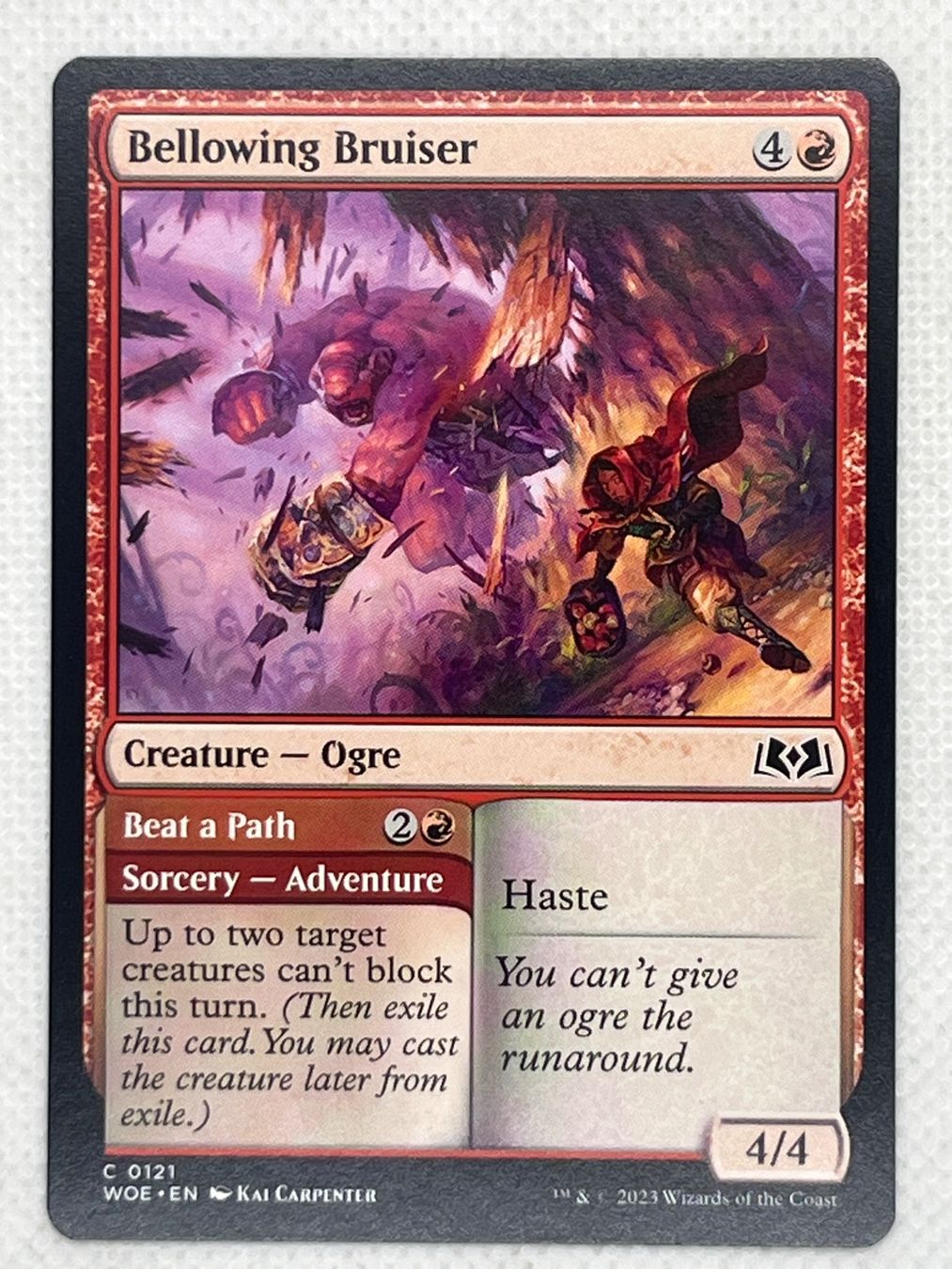Magic The Gathering Carte collezionabili: Magic The Gathering - Bellowing Bruiser - Selten - MTG! – Usato da Hinterkappelen venduto da Kim1992