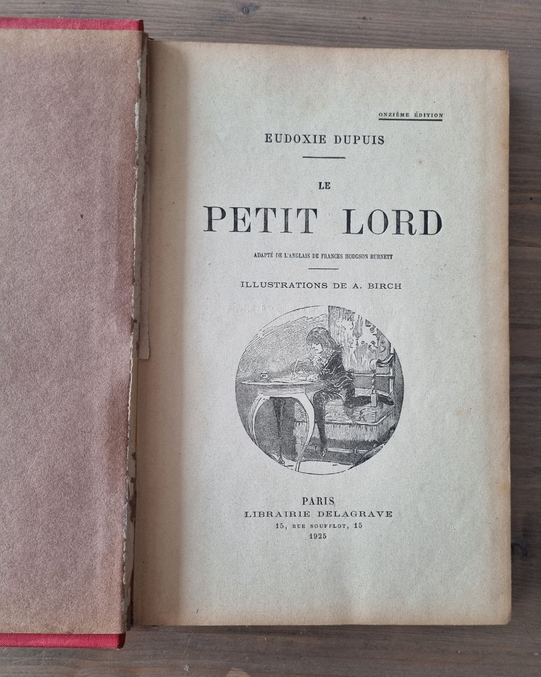 Bücher: Le petit Lord, Frances Hodgson Burnett, 1925 – Gebraucht aus Grand-Lancy von Evelyne010 5