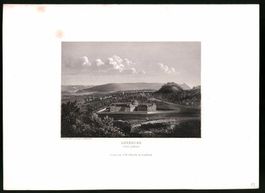 Stahlstich Lenzburg, Kanton Aargau, Stah