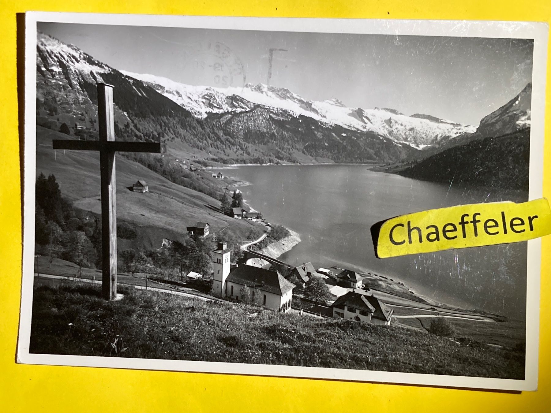 Cartoline postali: 1958 Innerthal ( Wähital ) – Usato da Zürich venduto da Chaeffeler