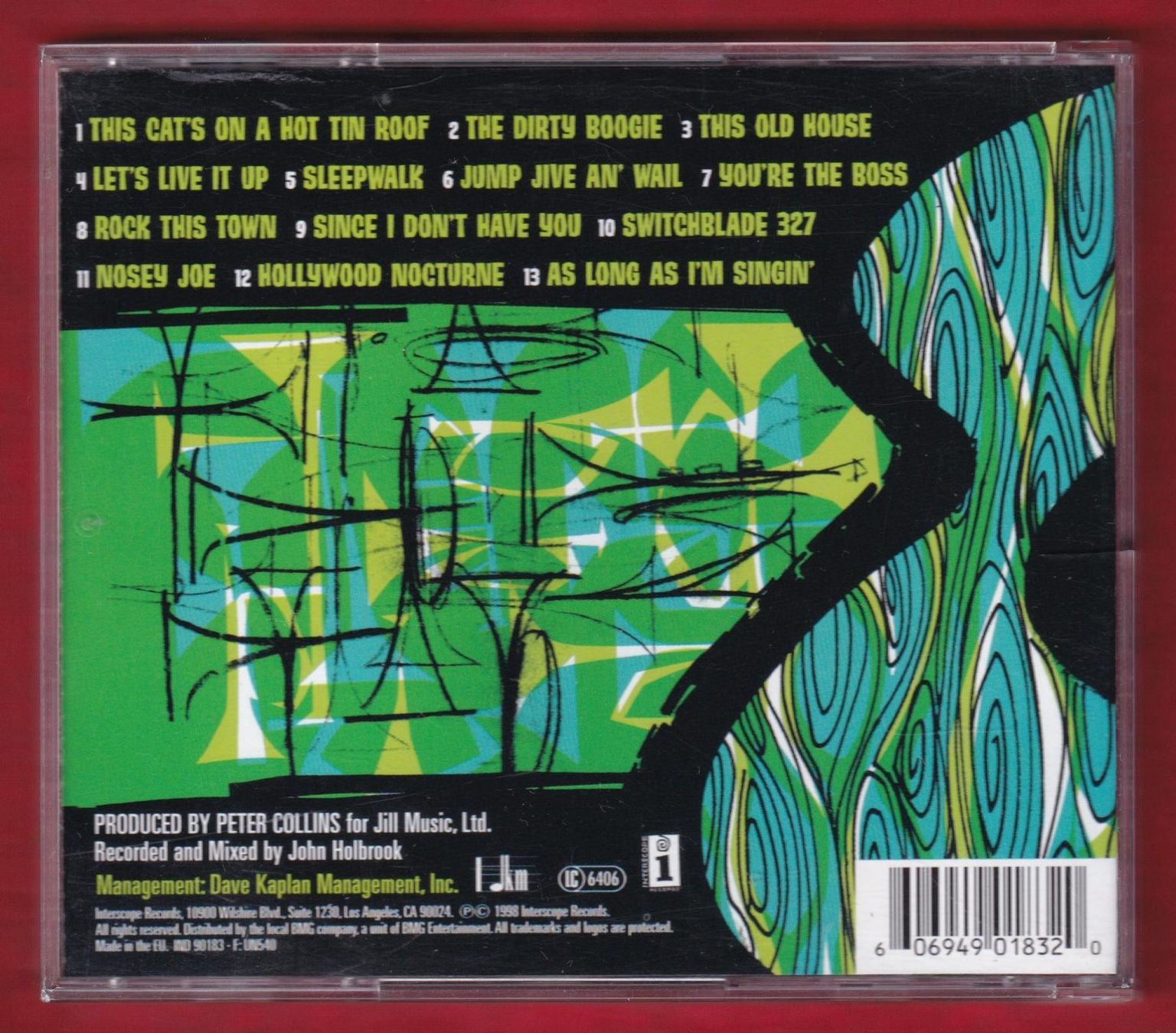 CD: The Brian Setzer Orchestra - The Dirty Boogie (CD) – Usato da Zürich venduto da Pfluftl2000 1