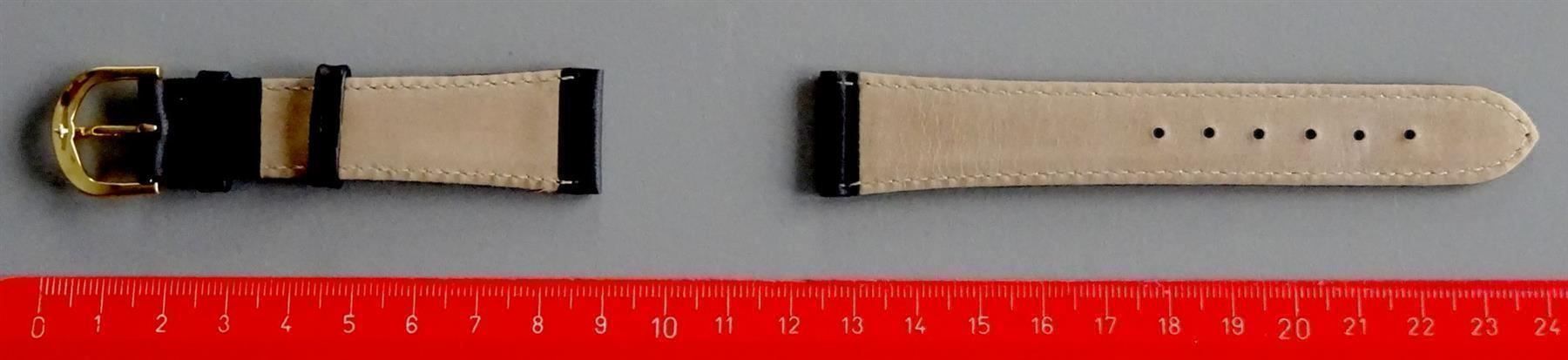 Bracciali & Braccialetti: Nr56 Schwarzes Uhrenband 20mm – Nuovo (secondo la descrizione) da Teufen ZH venduto da bee50two 1