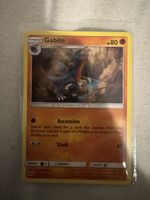 Pokémon Sammelkarte Gabite 80 HP guter Zustand