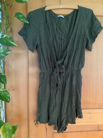 Jumpsuit olivegrün