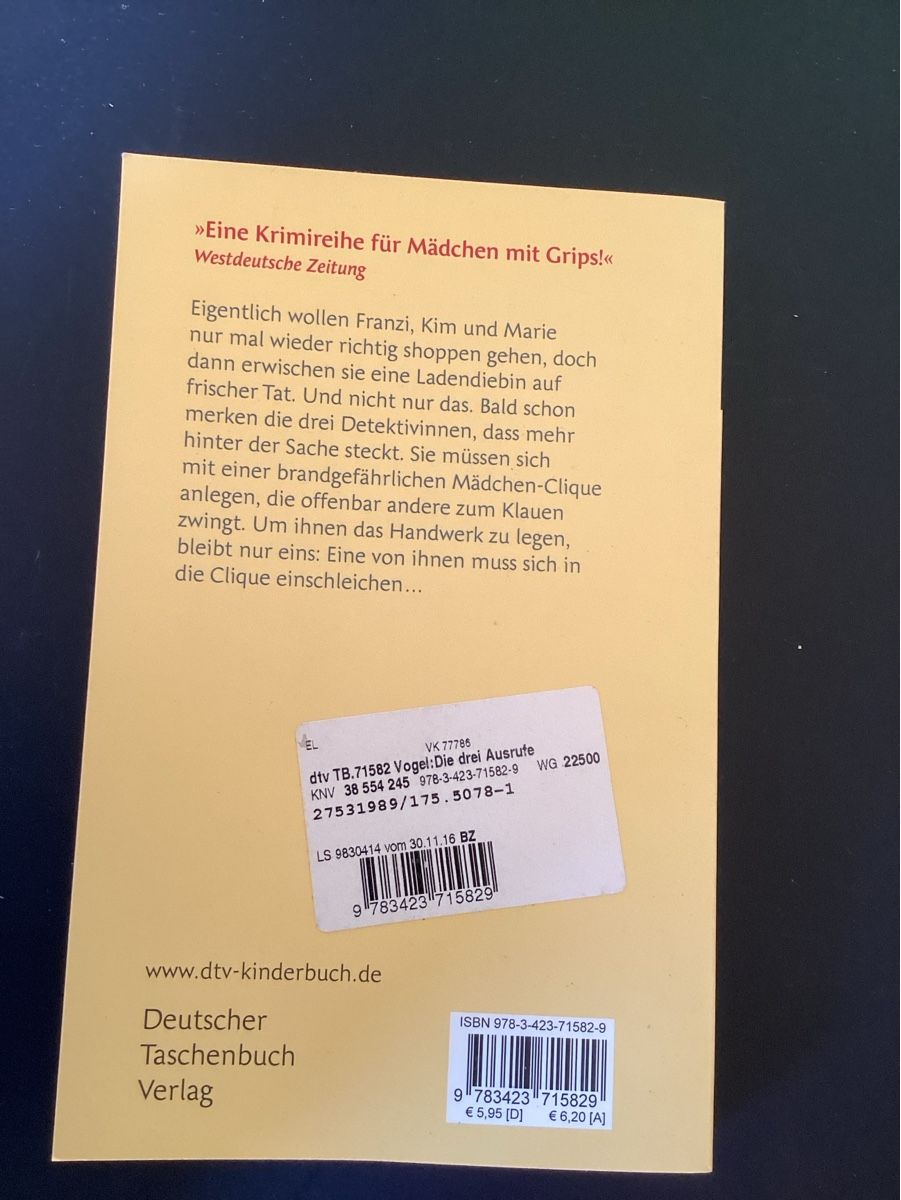 Libri: Die drei Ausrufezeichen  – Usato da Kirchleerau venduto da Winnie017 1
