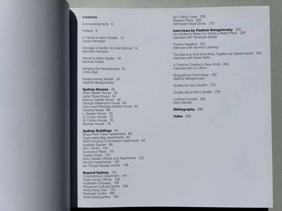 Libri: Harry Seidler Lifework Architecture Book - Excellent! – Usato da Zürich venduto da Coffeetable88 3