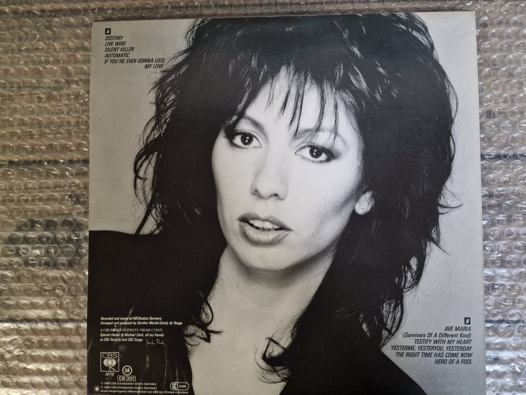 Schallplatten: Jennifer Rush LP – Movin' – Gebraucht aus Root von atelier22 1