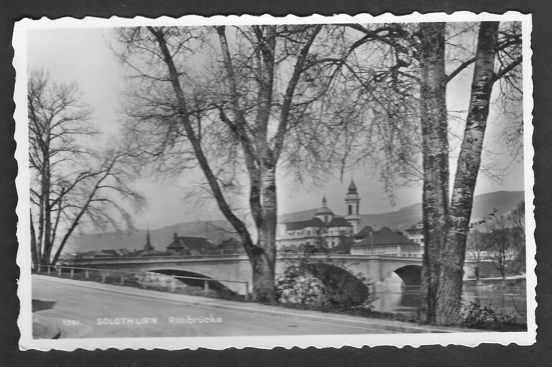 Cartoline postali: Solothurn Rötibrücke – Usato da Olten venduto da clotaldi