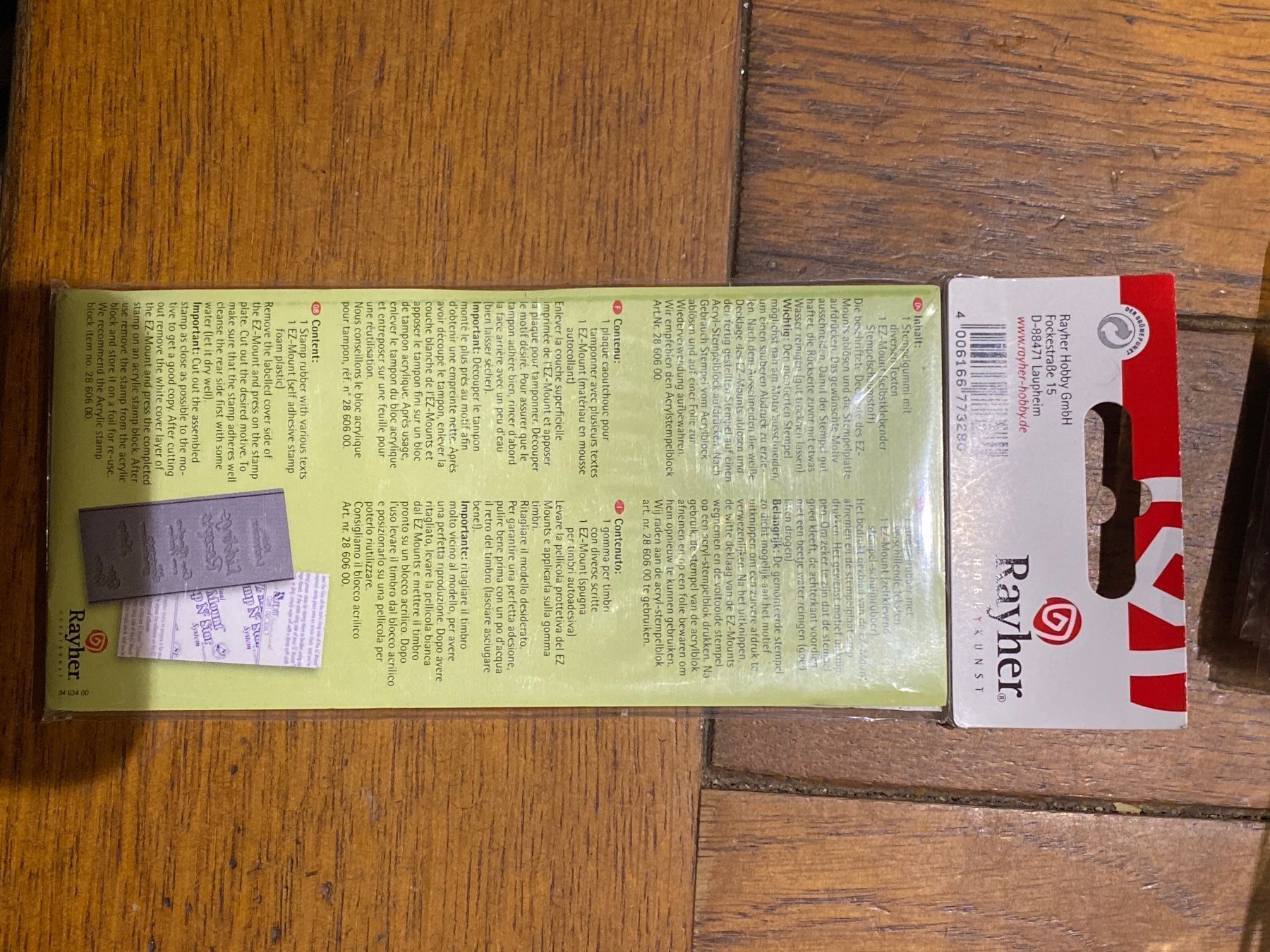 Stempel: tampon stempel – Neu und originalverpackt aus Lajoux JU von Briard0 1