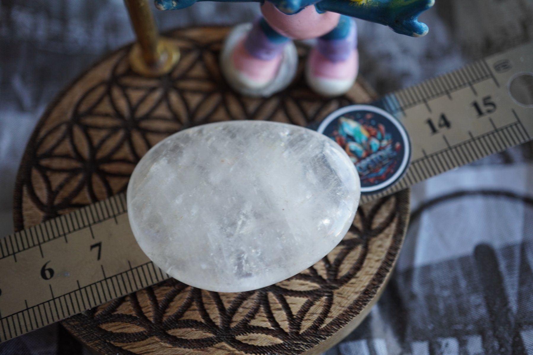Minerali & Pietre curative: Bergkristall    Scheibenstein      ab 1.-    Aus  Räumung – Nuovo e nell'imballaggio originale da Eschenbach SG venduto da topstone 5