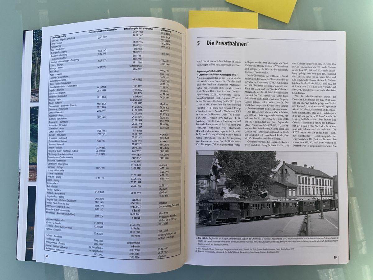 Modellini di ferrovie: Livre Eisenbahngeschichte Elsass-Lothringen – Usato da Chexbres venduto da rochecolombe 3