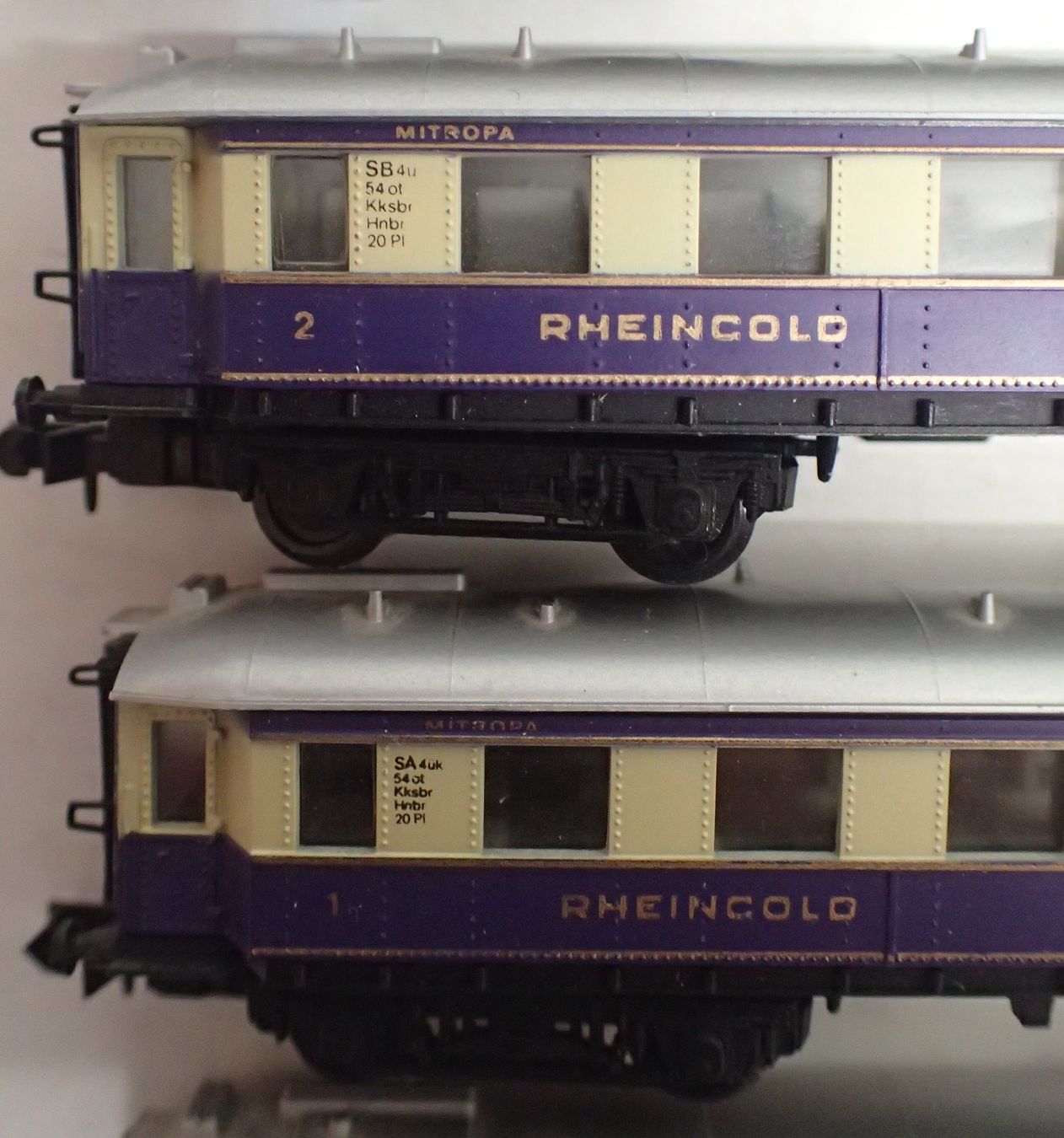 Arnold Modellini di ferrovie: Arnold N - Rheingold DRG-Zugpackung 5-teilig – Usato da Lausanne venduto da Biquette6 2