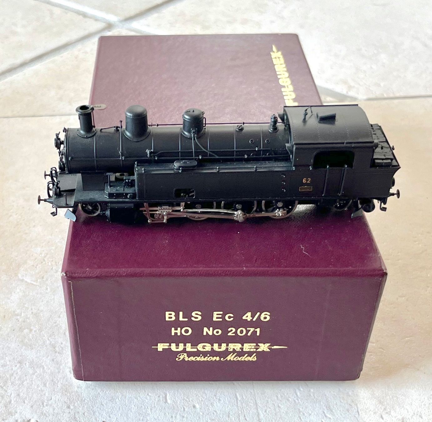 Fulgurex Modelleisenbahnen: Fulgurex BLS  Ec 4/6  H0 – Defekt aus Bleiken von hbw45
