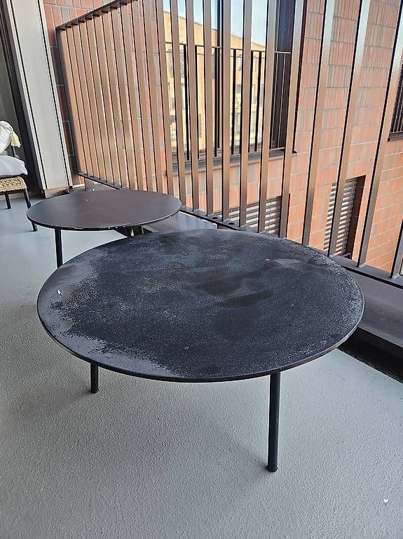 Tavoli: Balkon - / Gartenbeistelltisch - schwarz - metall – Usato da Rothenburg venduto da man_cb7f 1