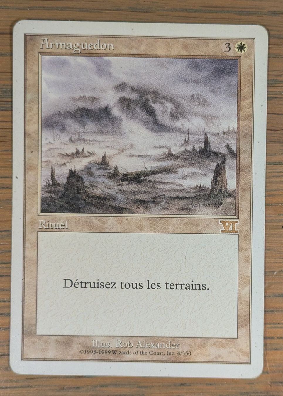 Magic The Gathering Sammelbilder & Trading cards: MTG - 1 x Armaguedon (Armageddon) – Gebraucht aus Étagnières von Abaddon1337