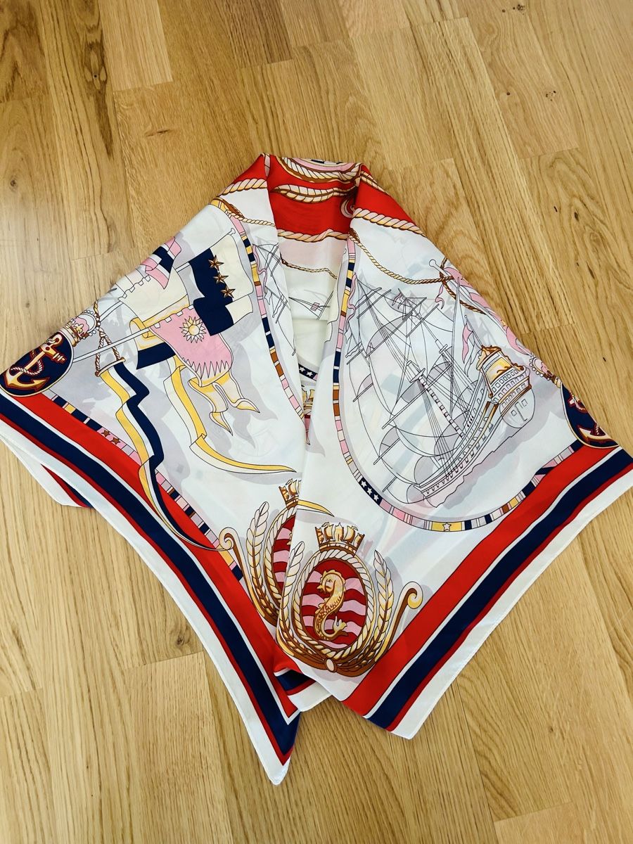 Foulard & Sciarpe: Foulard en soie – Nuovo (secondo la descrizione) da Founex venduto da etswang 1