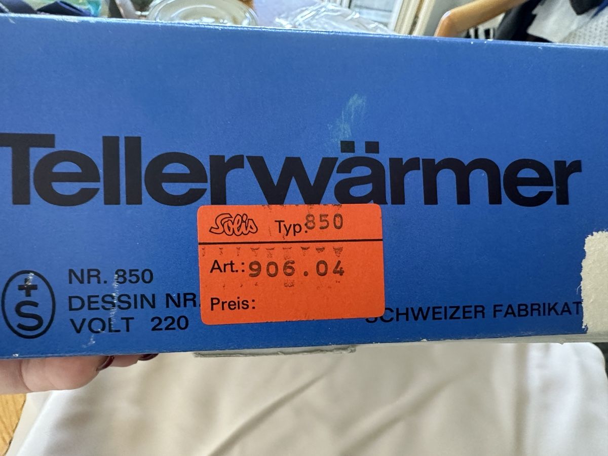 Solis Elettrodomestici da cucina: Solis Tellerwärmer rot – Usato da Nürensdorf venduto da Weima58 2
