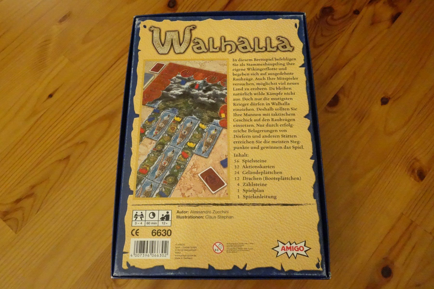 Amigo Giochi: Walhalla Gesellschaftsspiel (Wikinger, Drachenschiff) – Usato da Büren NW venduto da Arngrimur 2