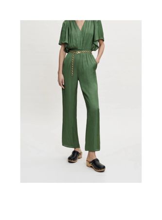 Jumpsuit Damen olive Grösse 34 neu mit Etikett