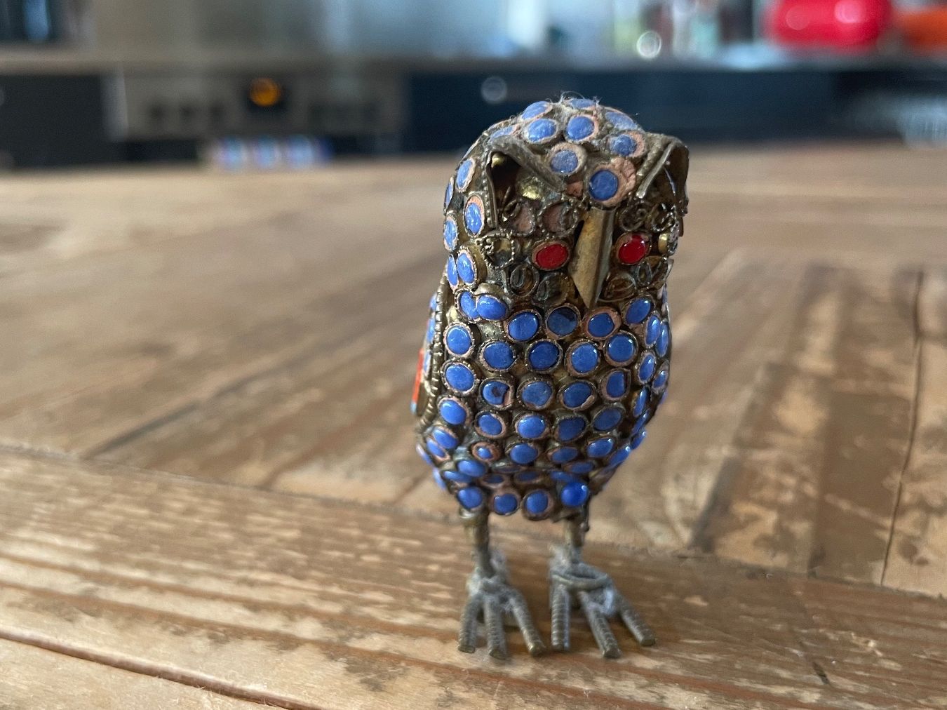 Statuette: antike Eule - cloisonné - ab 1 Franken – Usato da Wald ZH venduto da shypi