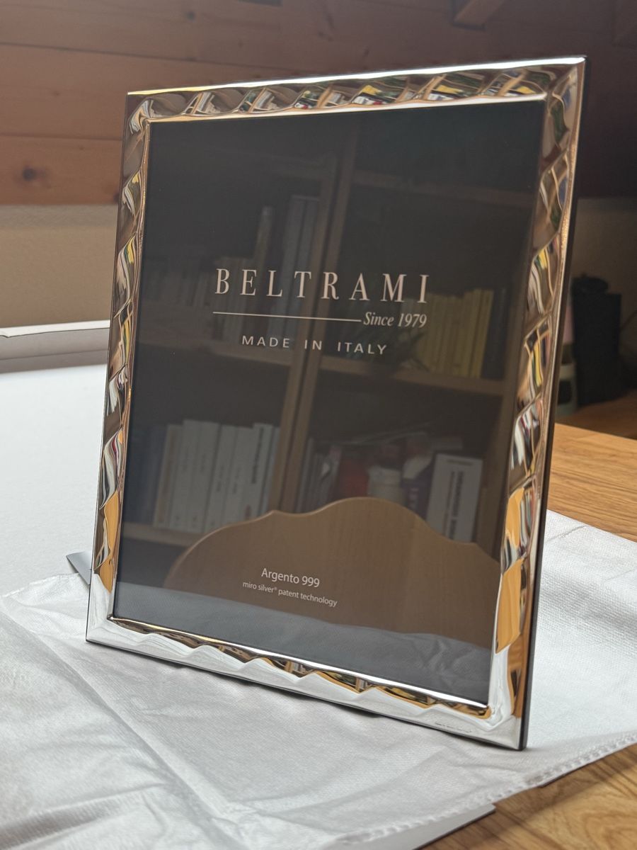 Cornici: Cornice BELTRAMI Argento 999 Made in Italy – Nuovo e nell'imballaggio originale da Glis venduto da dor_b2nc 1