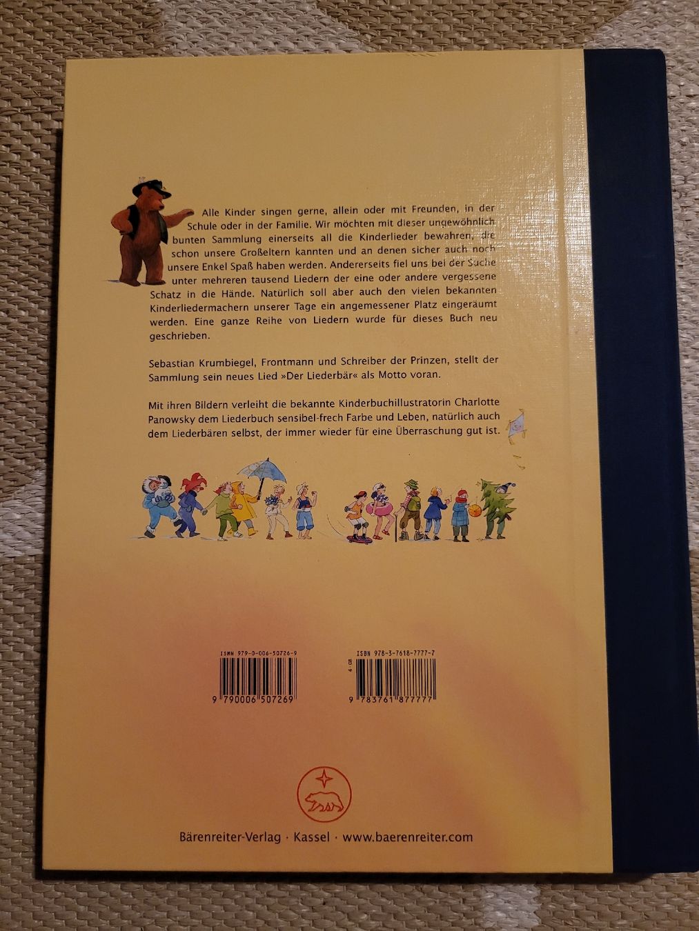 Bücher: der Liederbär – Gebraucht aus Perlen von Safari_23 1