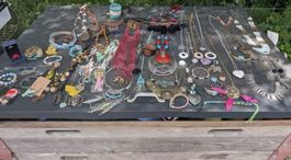 Riesen Schmuck-Sammlung / Konvolut – Ethno, Glamour etc.