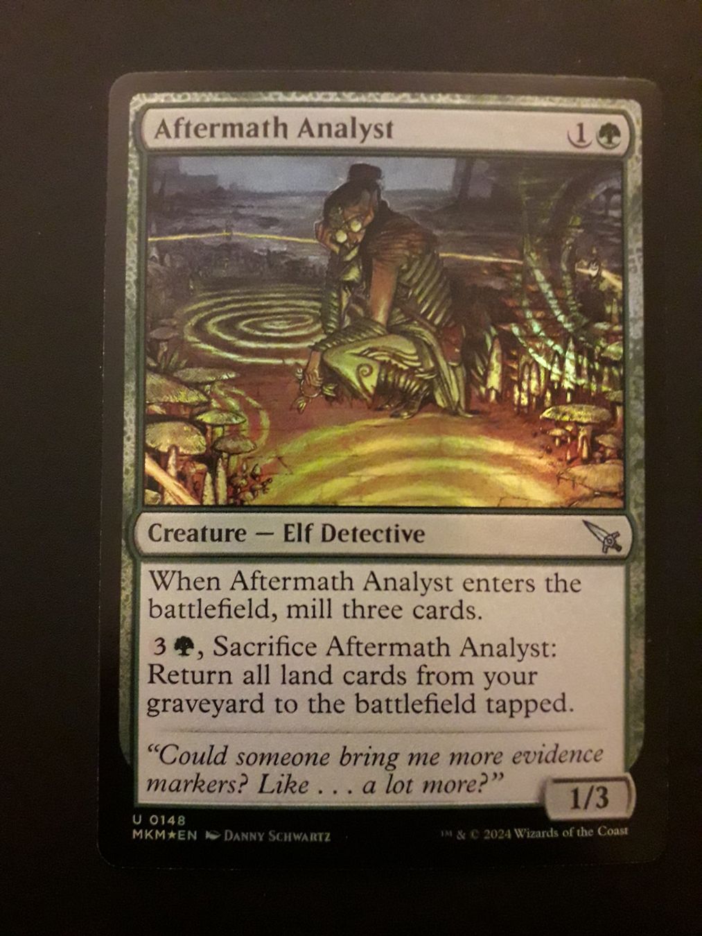 Magic The Gathering Sammelbilder & Trading cards: MTG - Foil "Aftermath analyst" – Gebraucht aus Lausanne von and_n6mz