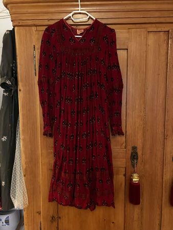 Hippie Kleid Vintage 70er Jahre