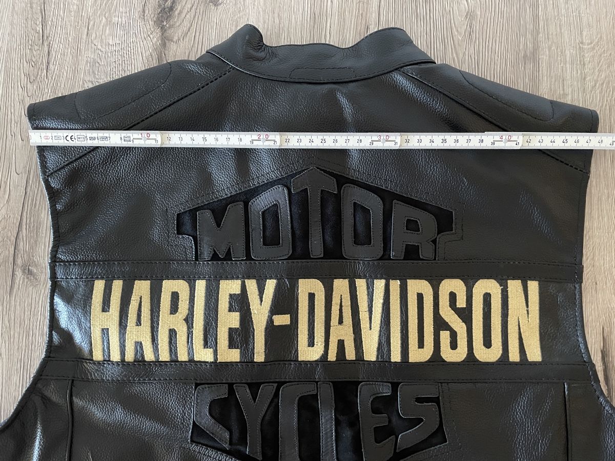 Gilet & Giacche: Original Harley Davidson Lederweste Gr. XL neu – Nuovo e nell'imballaggio originale da Ins venduto da creamo1 4