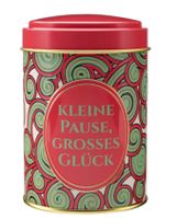 Süßes in der Dose "Kleine Pause, großes Glück"