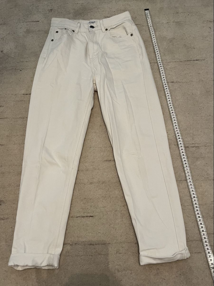 Pull&Bear Jeans: Jeans blanc taille haute Pull&Bear taille 34 – Neu (gemäss Beschreibung) aus Aigle von sow_m7gm 4
