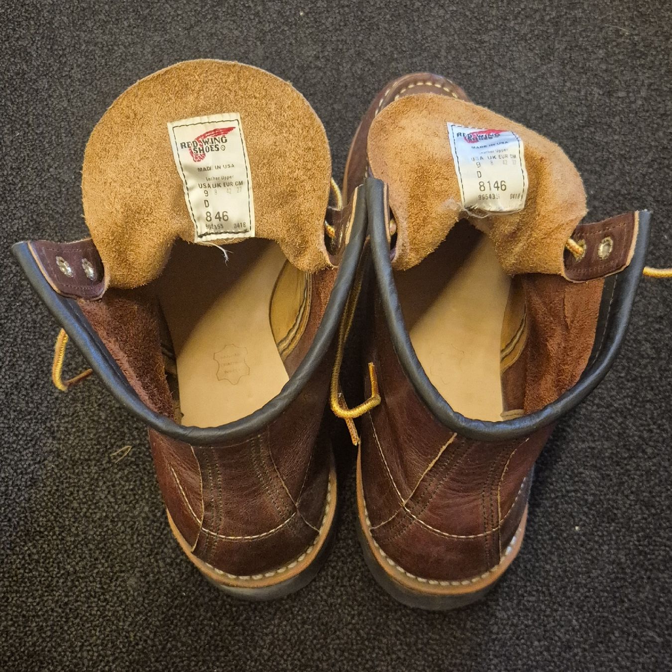 Red Wing Scarpe da uomo: Red Wing Roughneck 8146 - Gr.42 – Usato da Gais venduto da rt-aus-g 3