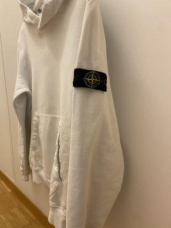 Stone Island Hoodie Junior Gr.14A weiss Top Zustand