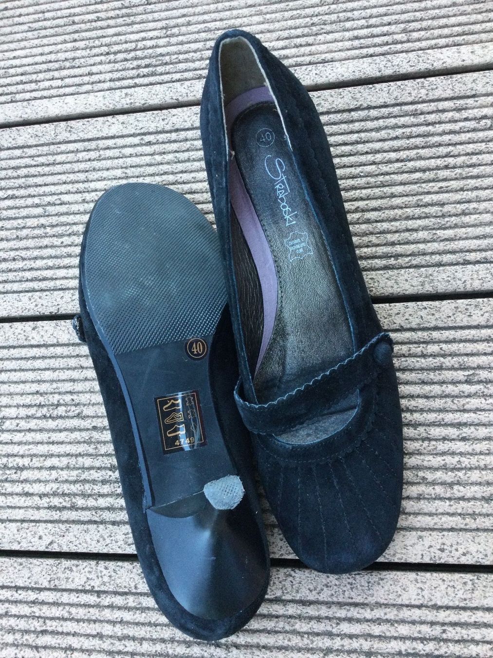 Scarpe da donna: Chaussures CUIR noires marque Straboski – Nuovo (secondo la descrizione) da Agiez venduto da chouchanelle 5