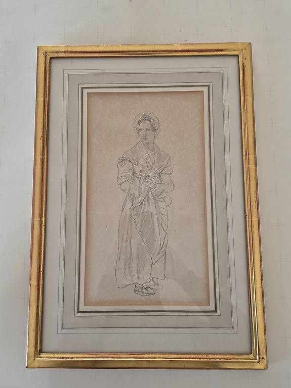 Dipinti: Dessin au crayon de TOPFER – Usato da Chavannes-de-Bogis venduto da sbioley