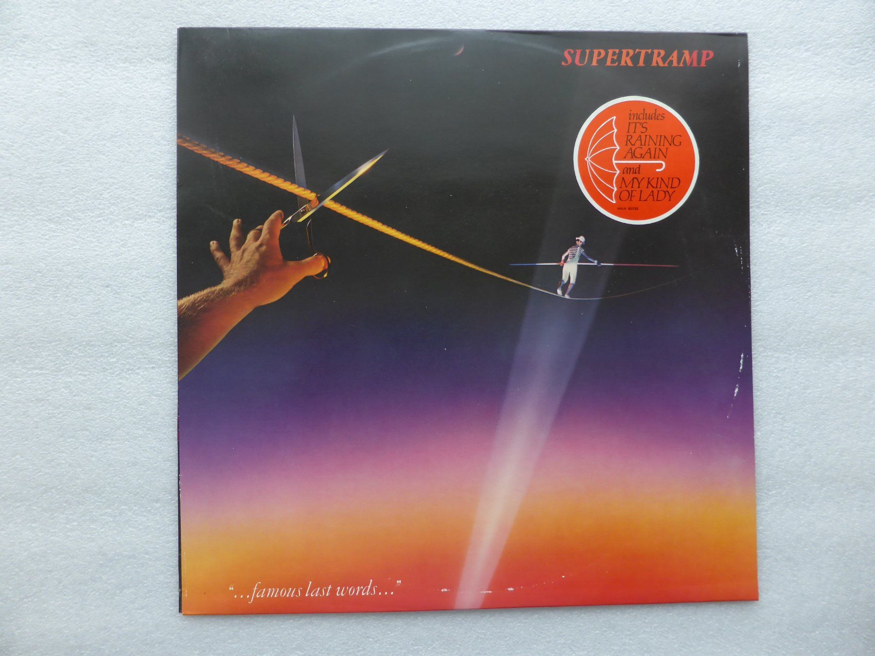 Schallplatten: VINYL  LP  SUPERTRAMP – Gebraucht aus Küssnacht am Rigi von Sunnestrahl