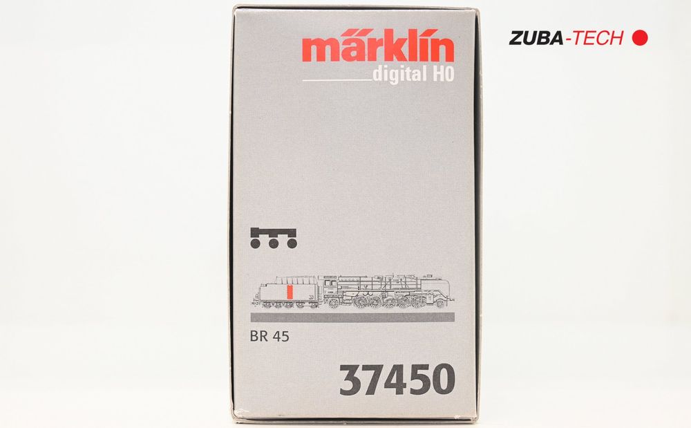 Märklin 37450 Dampflok BR 45 DB H0 WS Digital Sound mit OVP (Gebraucht ...