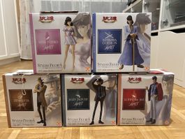Lupin the 3rd Stylish Figure 4 - Full Set - (original)