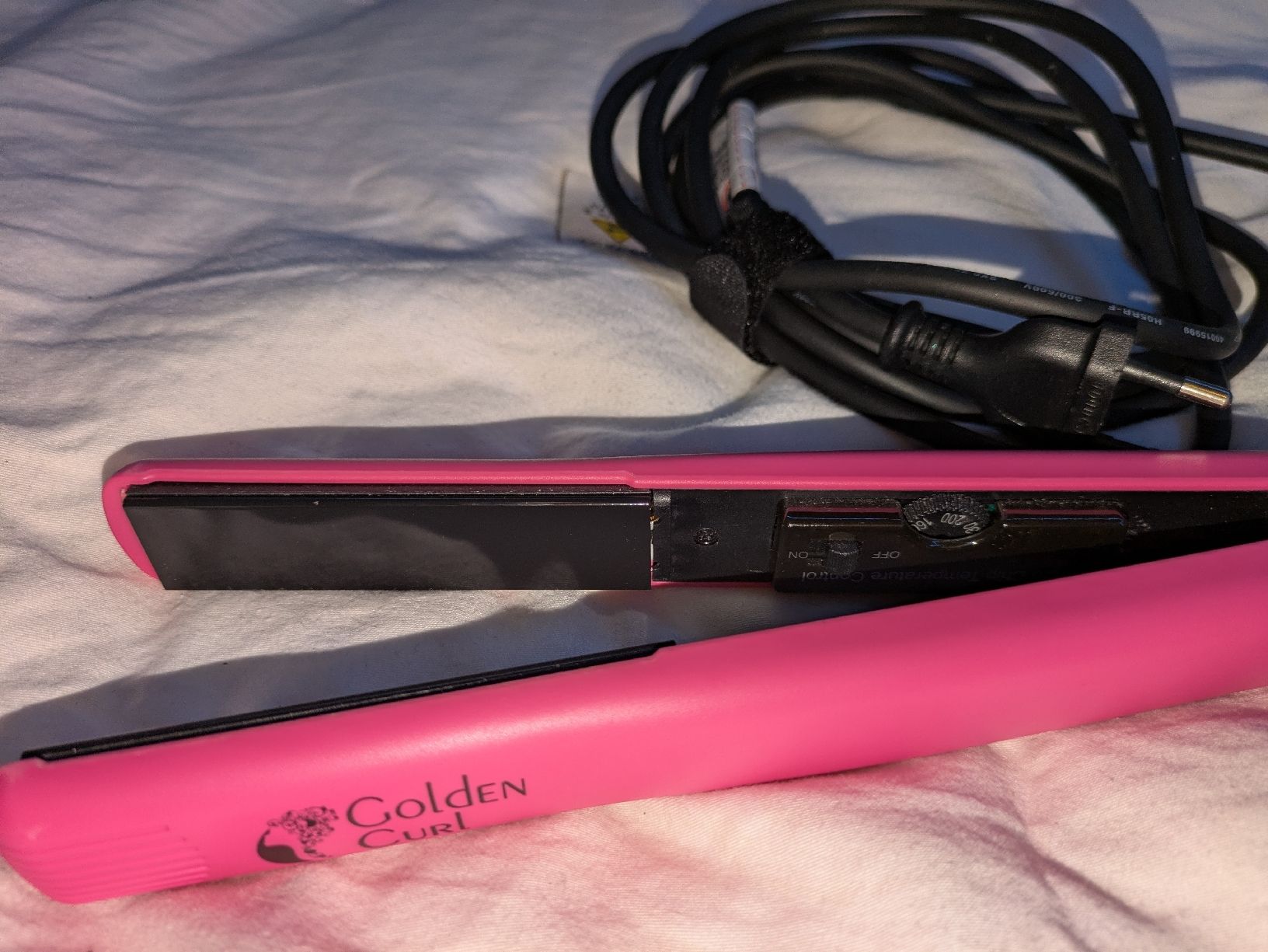 Lockenstäbe & Haarglätter: Golden Curl Glätteisen | Pink Styler – Gebraucht aus Kleinandelfingen von ginaaks 3